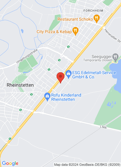Map showing Dorfen, Germany