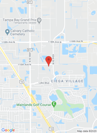 Map showing Clearwater, United States