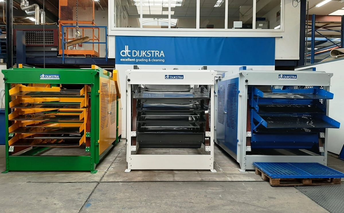 Dijkstra aardappel sorteer machines