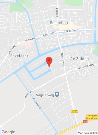 Map showing Emmeloord, Netherlands