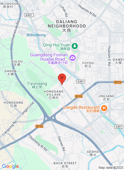 Map showing Foshan Shi, China