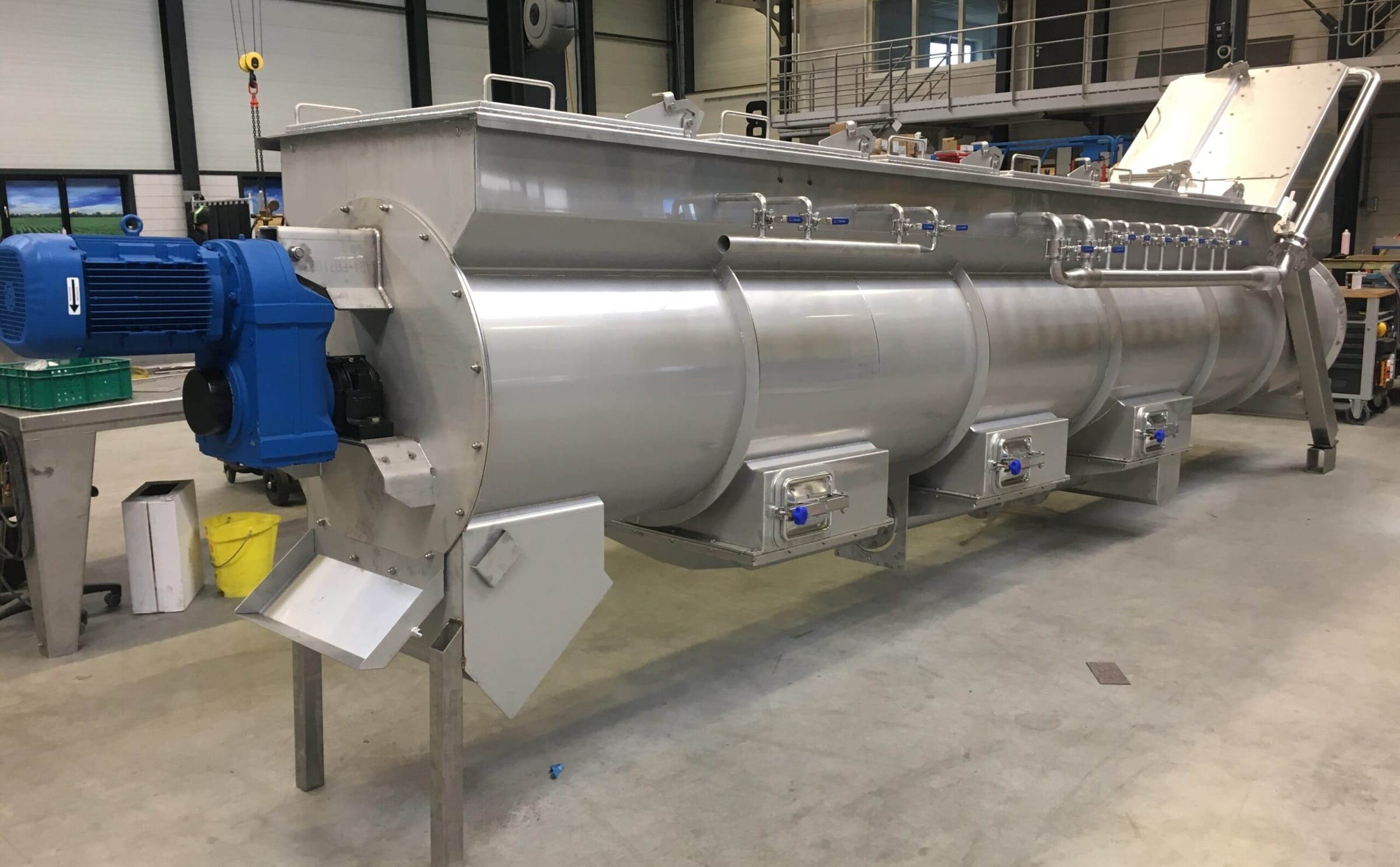 Potato Washing Auger (Washing and Elevating)