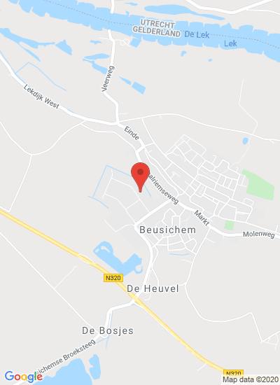 Map showing Beusichem, Netherlands