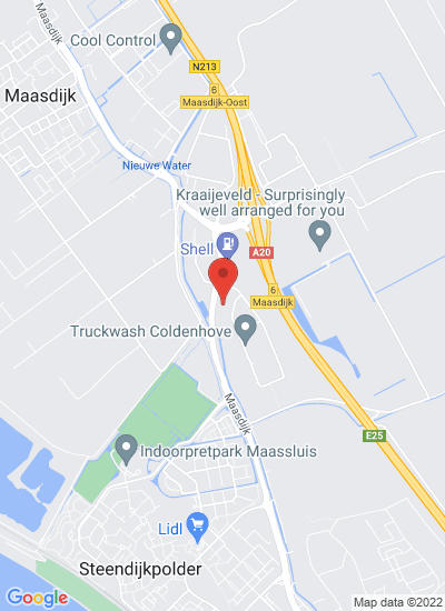 Map showing Maasdijk, Netherlands