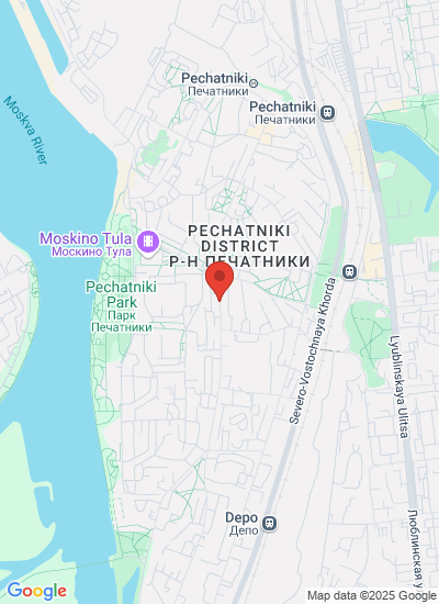 Map showing Dobrun, Russia