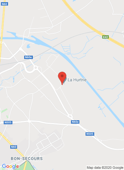 Map showing Peruwelz, Belgium