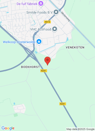 Map showing Oosterwolde, Netherlands