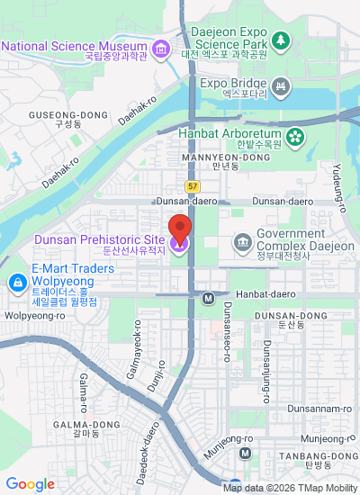 Map showing Seo-gu, South Korea