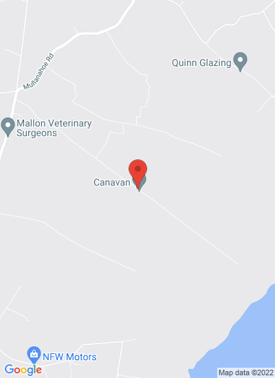 Map showing Ireland
