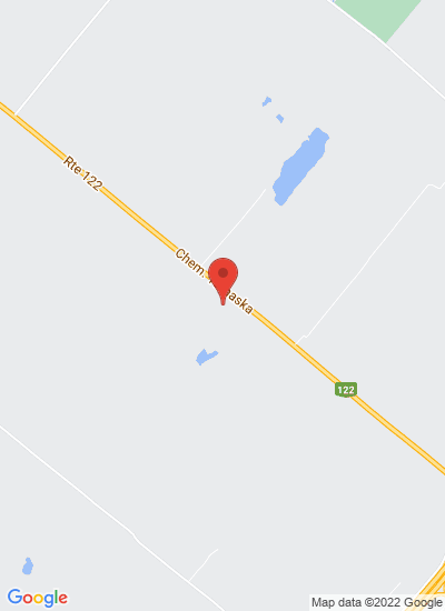 Map showing Drummondville, Canada