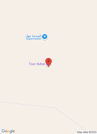 Map showing United Arab Emirates