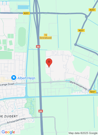 Map showing Emmeloord, Netherlands