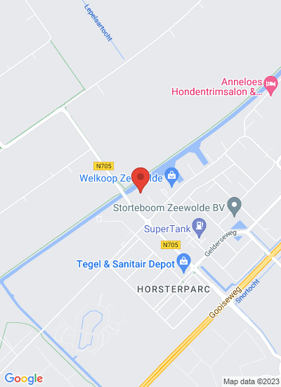 Map showing Zeewolde, Netherlands