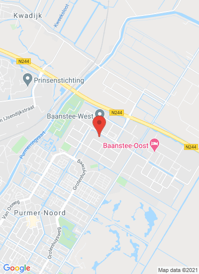 Map showing Purmerend, Netherlands