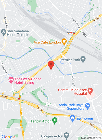 Map showing London, United Kingdom