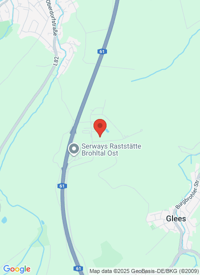 Map showing Niederzissen, Germany