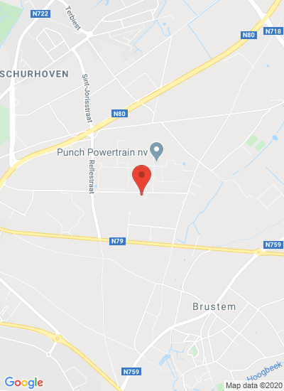 Map showing Sint-Truiden, Belgium