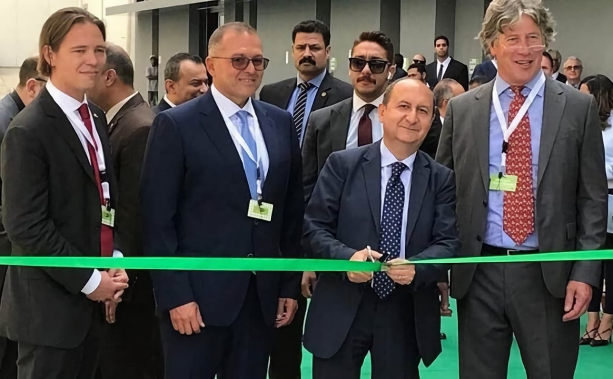 Farm frites egypt extra line ribbon cutting 1