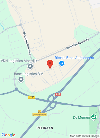 Map showing Moerdijk, Netherlands