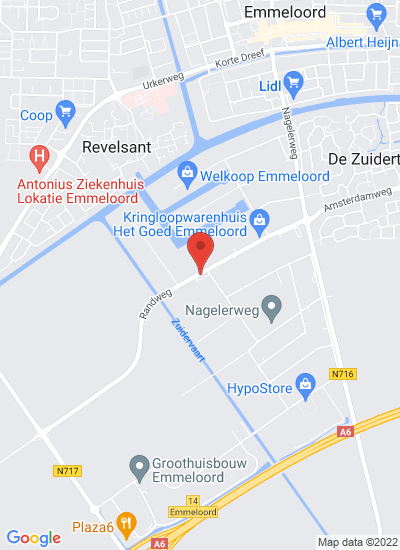 Map showing Emmeloord, Netherlands