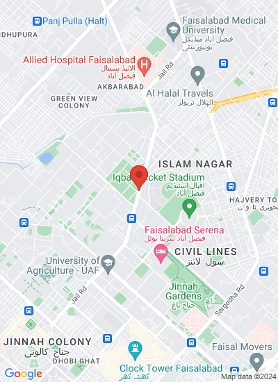 Map showing Pakistan