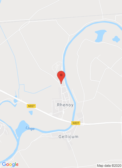 Map showing Rhenoy, Netherlands
