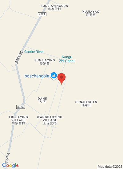 Map showing Ulanqab Shi, China