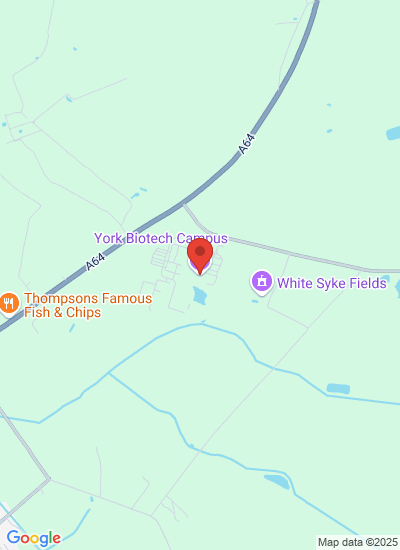 Map showing York, United Kingdom