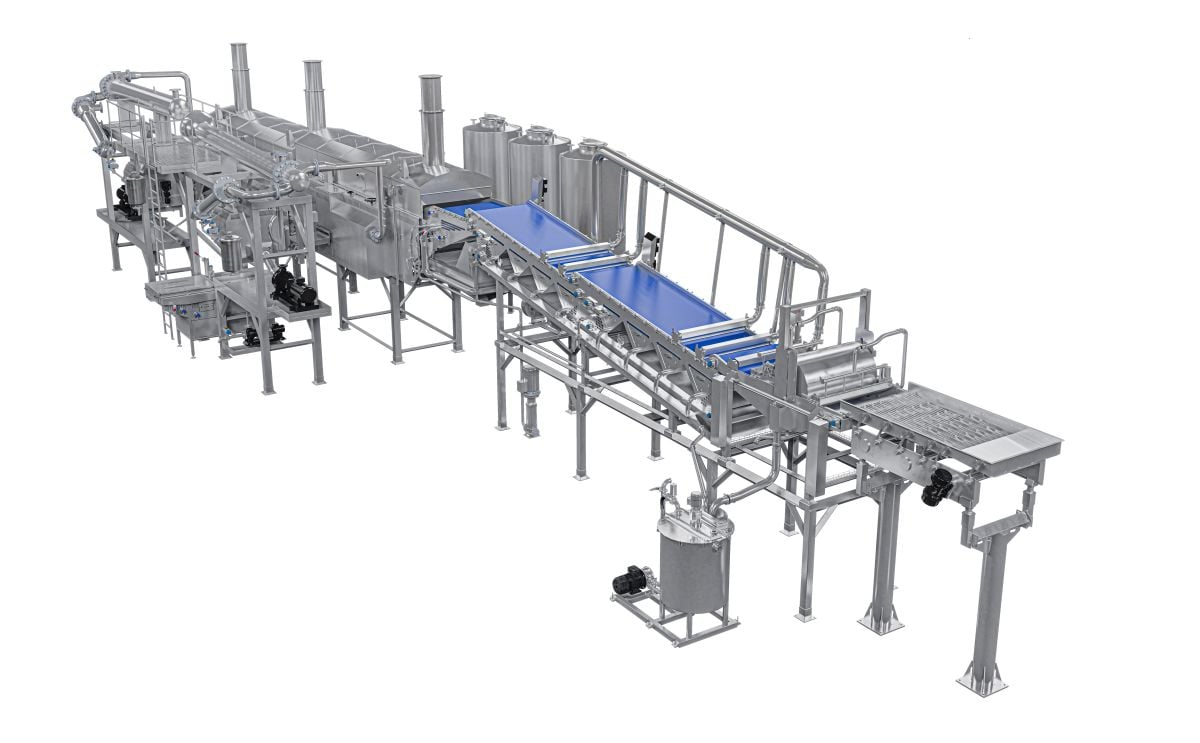 Rosenqvists coating fryer system