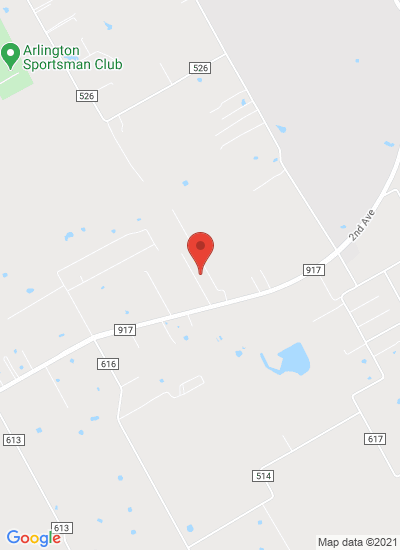 Map showing Alvarado, United States