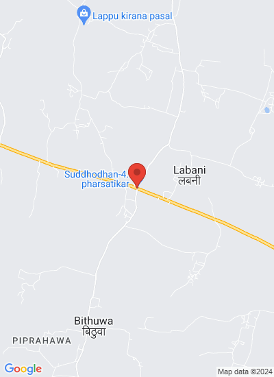 Map showing Mainahiya, Nepal
