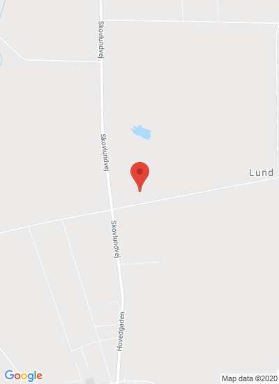 Map showing Skovlund, Denmark