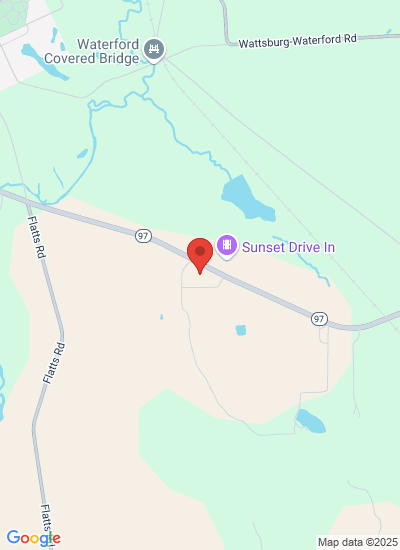 Map showing Waterford, United States