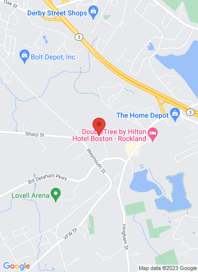 Map showing Rockland, United States