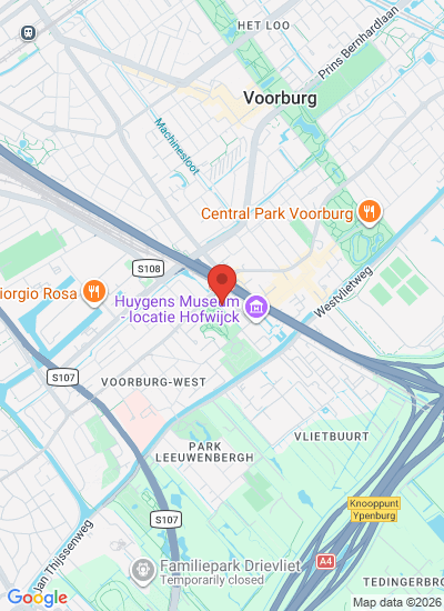 Map showing Voorburg, Netherlands