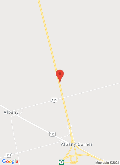 Map showing Kinkora, Canada