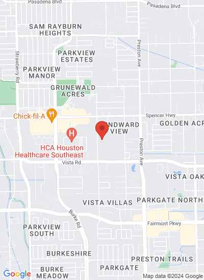 Map showing Pasadena, United States