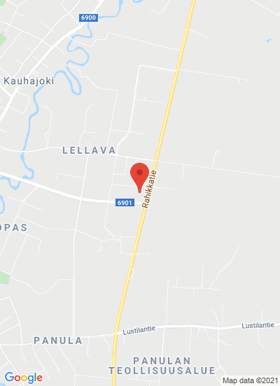 Map showing Kauhajoki, Finland