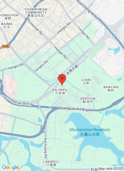 Map showing Zhongshan Shi, China