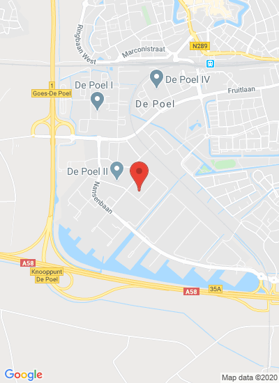 Map showing Goes, Netherlands