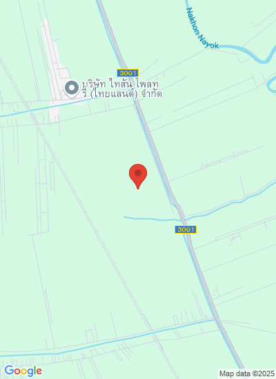 Map showing Ongkharak, Thailand