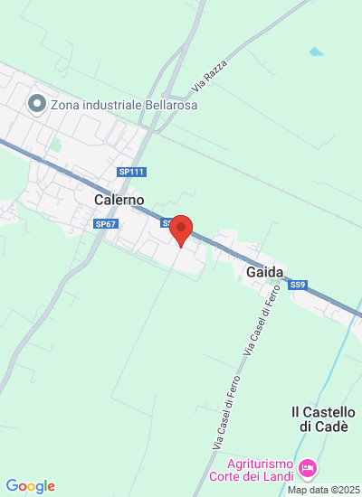 Map showing Calerno di S.Ilario d’Enza, Italy