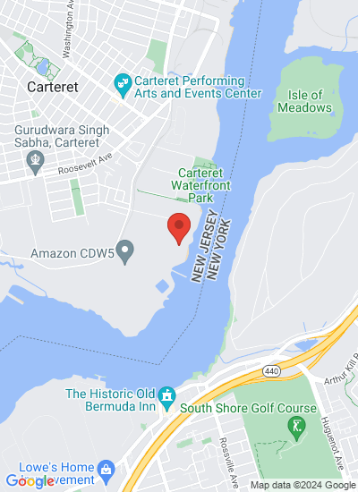 Map showing Carteret, United States