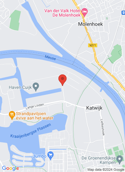 Map showing Katwijk (NB), Netherlands