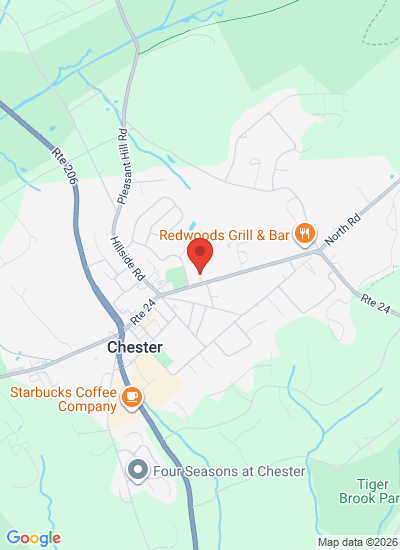 Map showing Chester, United States