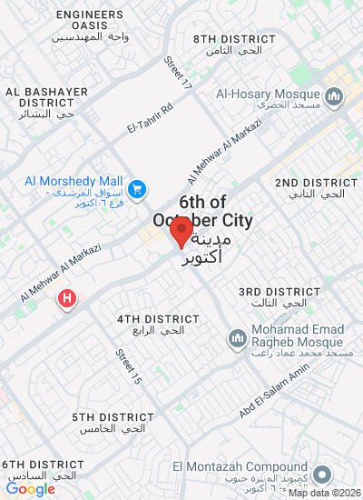 Map showing Egypt
