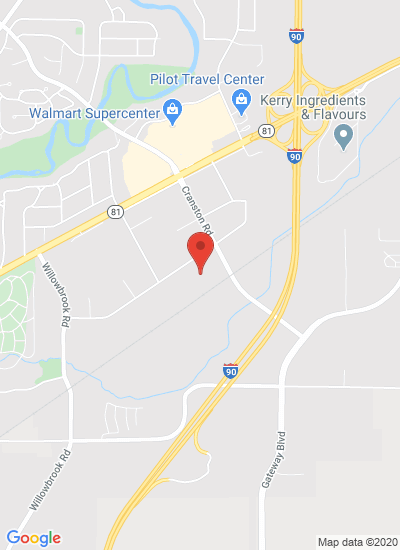 Map showing Beloit, United States