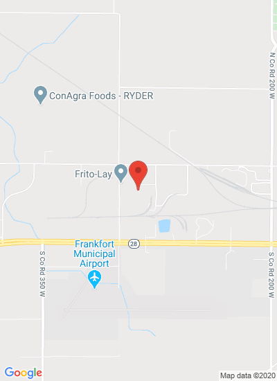 Map showing Frankfort, United States