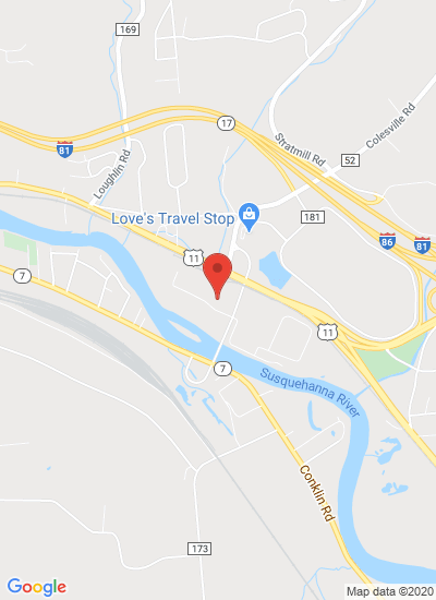 Map showing Kirkwood, United States