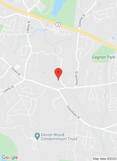Map showing Braintree, United States